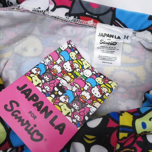 RARE Japan LA for Sanrio Fit and Flare Skater Dress, All Over Pattern Size M - Picture 9 of 9